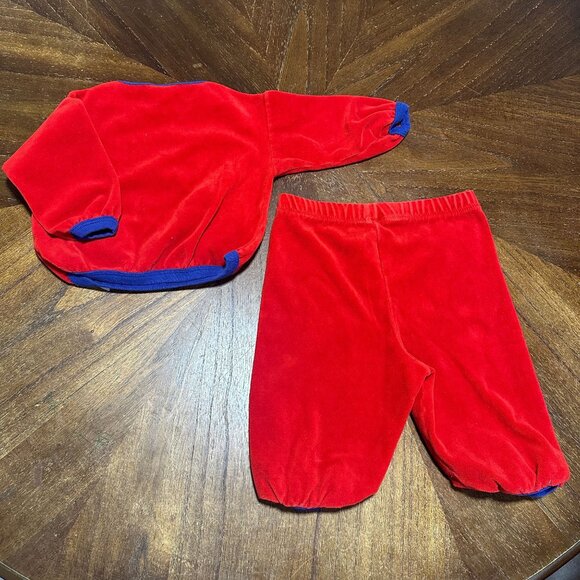 Vintage Baby Christmas Outfit size 12 Months/ Ruth Scharf Outfit / Vintage Kids - Picture 5 of 5